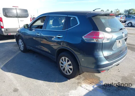 2014 Nissan Rogue S из США, поврежденный, VIN 5N1AT2MV2EC820515